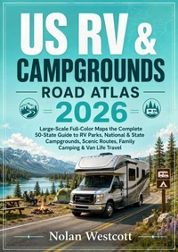 US RV & Campgrounds Road Atlas 2026
