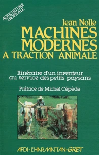 Machines modernes à traction animale