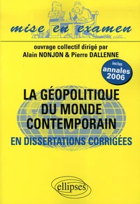 La géopolitique du monde contemporain
