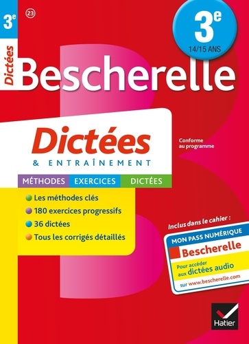 Bescherelle Dictées 3e