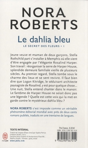 Le secret des fleurs Tome 1 Le dahlia bleu