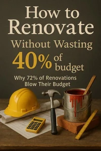 How to Renovate Without Wasting 40% of Your Budget: Why 72% of Renovations Blow Their Budget