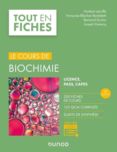 Norbert Latruffe et Françoise Bleicher-Bardeletti - Biochimie.