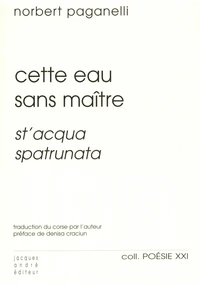 Cette eau sans maître