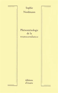 Phénoménologie de la transcendance