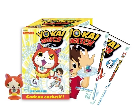 Yo-Kai Watch Tomes 1 à 5 Avec 1 figurine Jibanyan