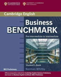 Business Benchmark Pre-Intermediate to Intermediate Student's Book BEC Edition