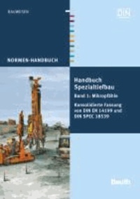 Normen-Handbuch Spezialtiefbau - Band 1: Pfähle mit kleinen Durchmessern (Mikropfähle).