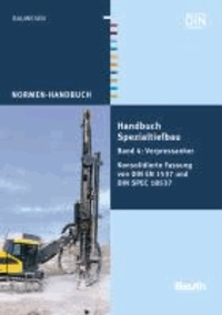 Normen-Handbuch Spezialtiefbau - Band 4: Verpressanker.