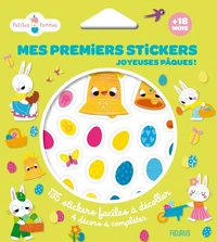Mes premiers stickers Joyeuses Pâques !