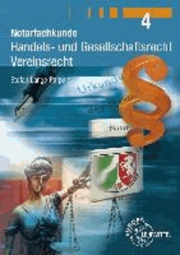 Notarfachkunde 04. Handels- und Gesellschaftsrecht, Vereinsrecht.