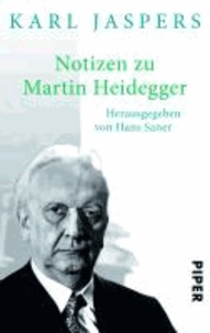 Notizen zu Martin Heidegger.