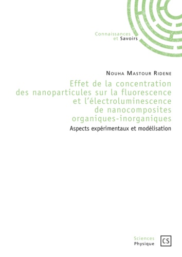Effet de la concentration des nanoparticules sur la fluorescence et l'électroluminescence de nanocomposites organiques-inorganiques