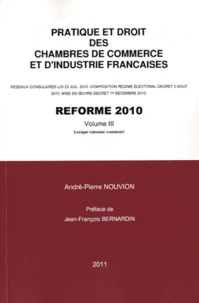 Pratique et droit des chambres de commerce et d'industrie françaises