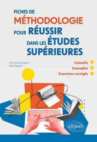 Fiches de méthodologie pour réussir dans les études supérieures