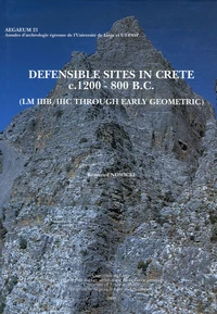 Defensible Sites in Crete c. 1200 - 800 B.C