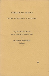 Chaire de physique statistique