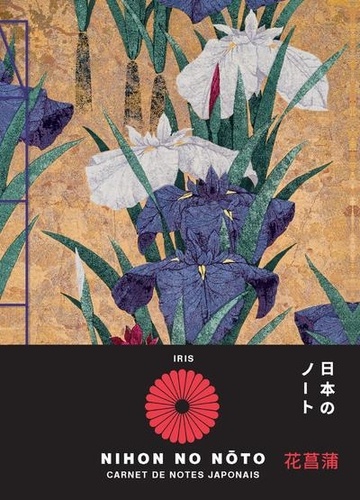 Carnet de notes japonais. Iris