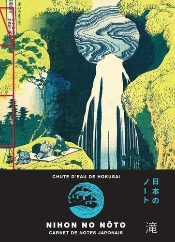  Nuinui - Chute d'eau de Hokusai - Carnet de notes.