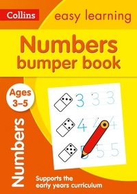 Numbers Bumper Book Ages 3-5 - Prepare for Preschool with easy home learning.