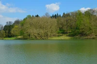 Sur les rives de la kirtinashaon the banks of the kirtinasha