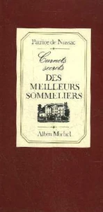 Carnets secrets des meilleurs sommeliers