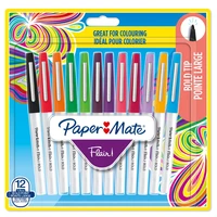 12 feutres d'écriture Flair™ Bold - Paper Mate® - Pointe large