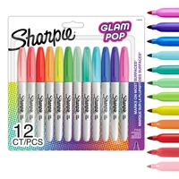 12 marqueurs permanents Sharpie Fine™ GLAM POP