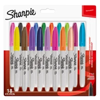 18 Marqueurs permanents Sharpie Fine™ - Pointe fine