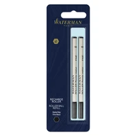 2 recharges d’encre pour stylo roller Waterman® - Pointe fine