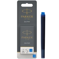 5 cartouches longues d'encre Quink pour stylo plume - Bleu royal