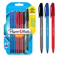 8 stylos à Bille InkJoy 100™ Paper Mate® - Pointe moyenne
