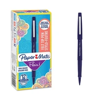 Feutre d'écriture Flair™ Original Paper Mate® - Pointe moyenne - Bleu marine