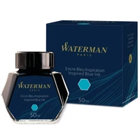 Flacon d'encre Waterman® 50 ml - Bleu inpsiration (Bleu des mers)