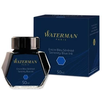 Flacon encre bleu