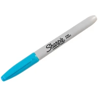 Marqueur permanent Sharpie Fine™ - Pointe fine - Bleu ciel