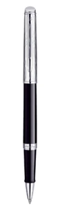 Roller Waterman Hémisphère Deluxe Noir attributs chromes