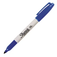 Sharpie bleu pointe fine