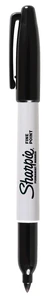 Sharpie noir pointe fine