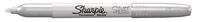 Sharpie pointe fine metallique argent