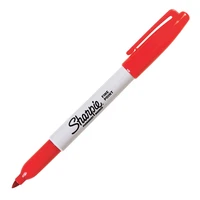 Sharpie rouge pointe fine