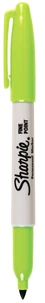 Sharpie vert citron pointe fine