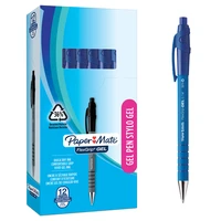 Stylo à encre gel rétractable Flexgrip™ Gel Paper Mate® - Pointe moyenne - Bleu
