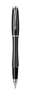 Stylo plume Parker Urban Prémium ébéne métal attributs chromes - plume M