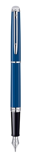 NWL FRANCE SAS - Stylo plume Waterman Hémisphère Blue Obsession attributs chromés - plume M