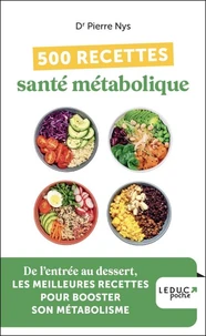 500 recettes santé métabolique
