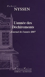 L'année des déchirements