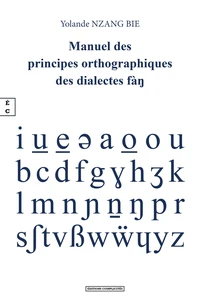 Manuel des principes orthographiques des parlers du fa?