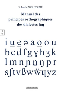 Manuel des principes orthographiques des parlers du fa?
