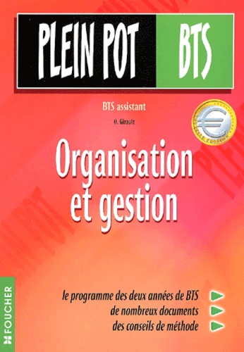 O Girault - Organisation et gestion BTS assistant.